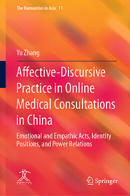 Fester Einband Affective-Discursive Practice in Online Medical Consultations in China von Yu Zhang