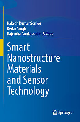 Couverture cartonnée Smart Nanostructure Materials and Sensor Technology de 