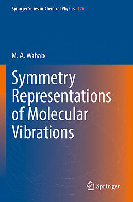 Couverture cartonnée Symmetry Representations of Molecular Vibrations de M. A. Wahab