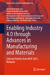 E-Book (pdf) Enabling Industry 4.0 through Advances in Manufacturing and Materials von 