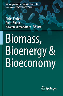 Couverture cartonnée Biomass, Bioenergy & Bioeconomy de 