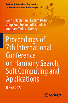 Couverture cartonnée Proceedings of 7th International Conference on Harmony Search, Soft Computing and Applications de 