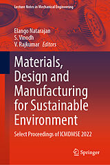 E-Book (pdf) Materials, Design and Manufacturing for Sustainable Environment von 