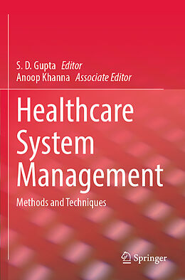 Couverture cartonnée Healthcare System Management de 