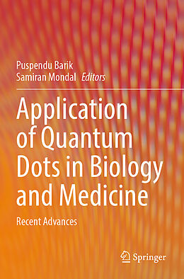 Couverture cartonnée Application of Quantum Dots in Biology and Medicine de 