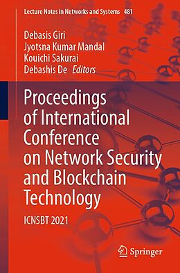 eBook (pdf) Proceedings of International Conference on Network Security and Blockchain Technology de 