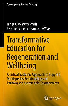 Livre Relié Transformative Education for Regeneration and Wellbeing de 