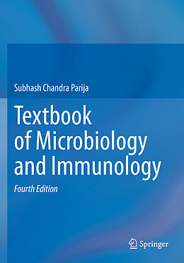 Couverture cartonnée Textbook of Microbiology and Immunology de Subhash Chandra Parija