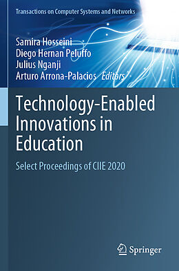 Couverture cartonnée Technology-Enabled Innovations in Education de 