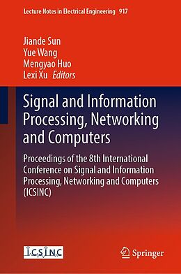 eBook (pdf) Signal and Information Processing, Networking and Computers de 