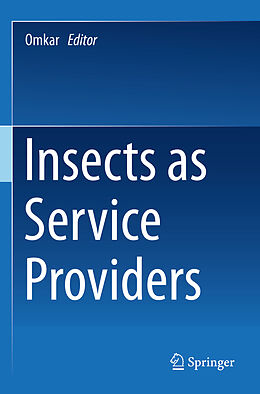 Couverture cartonnée Insects as Service Providers de 