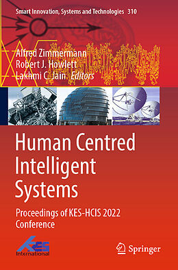 Couverture cartonnée Human Centred Intelligent Systems de 