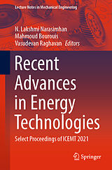 E-Book (pdf) Recent Advances in Energy Technologies von 