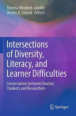 Couverture cartonnée Intersections of Diversity, Literacy, and Learner Difficulties de 