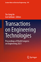 E-Book (pdf) Transactions on Engineering Technologies von 