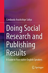 eBook (pdf) Doing Social Research and Publishing Results de Candauda Arachchige Saliya