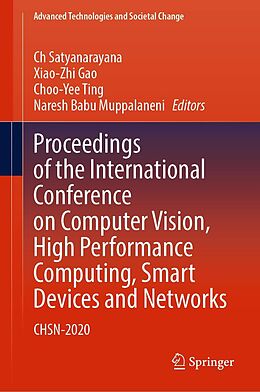 eBook (pdf) Proceedings of the International Conference on Computer Vision, High Performance Computing, Smart Devices and Networks de 