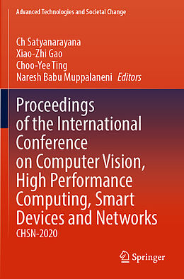 Couverture cartonnée Proceedings of the International Conference on Computer Vision, High Performance Computing, Smart Devices and Networks de 