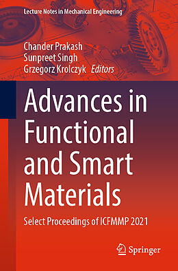 eBook (pdf) Advances in Functional and Smart Materials de 