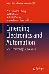 eBook (pdf) Emerging Electronics and Automation de 