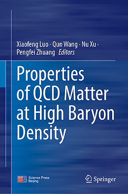 Livre Relié Properties of QCD Matter at High Baryon Density de 