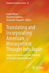 eBook (pdf) Translating and Incorporating American Management Thought into Japan de 