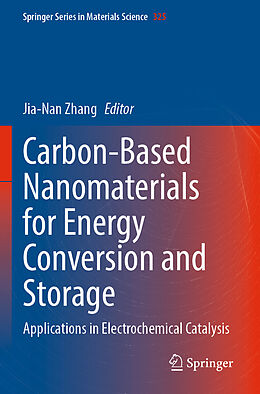 Couverture cartonnée Carbon-Based Nanomaterials for Energy Conversion and Storage de 