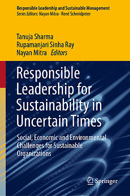 Livre Relié Responsible Leadership for Sustainability in Uncertain Times de 