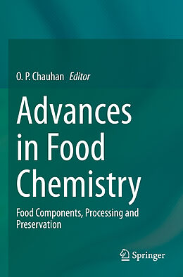 Couverture cartonnée Advances in Food Chemistry de 