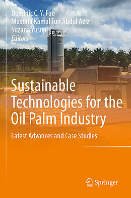 Couverture cartonnée Sustainable Technologies for the Oil Palm Industry de 