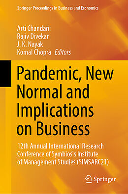 Livre Relié Pandemic, New Normal and Implications on Business de 