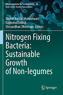 Couverture cartonnée Nitrogen Fixing Bacteria: Sustainable Growth of Non-legumes de 