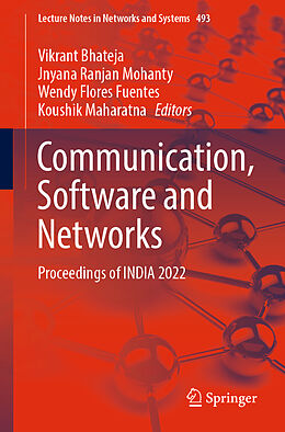 Couverture cartonnée Communication, Software and Networks de 