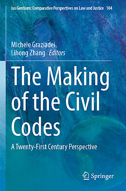 Couverture cartonnée The Making of the Civil Codes de 