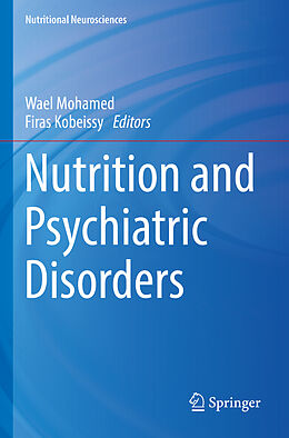 Couverture cartonnée Nutrition and Psychiatric Disorders de 