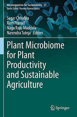 Couverture cartonnée Plant Microbiome for Plant Productivity and Sustainable Agriculture de 