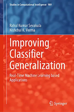 E-Book (pdf) Improving Classifier Generalization von Rahul Kumar Sevakula, Nishchal K. Verma