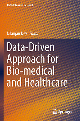 Couverture cartonnée Data-Driven Approach for Bio-medical and Healthcare de 