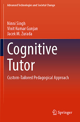 Couverture cartonnée Cognitive Tutor de Ninni Singh, Jacek M. Zurada, Vinit Kumar Gunjan