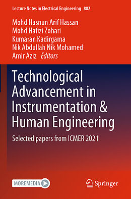 Couverture cartonnée Technological Advancement in Instrumentation & Human Engineering de 