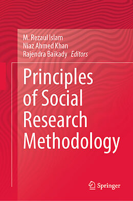 Livre Relié Principles of Social Research Methodology de 