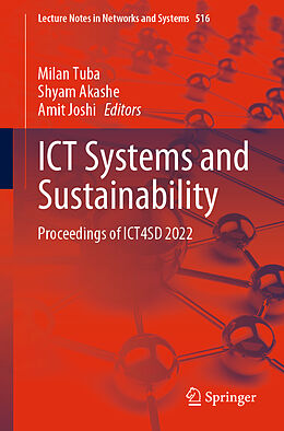 Couverture cartonnée ICT Systems and Sustainability de 