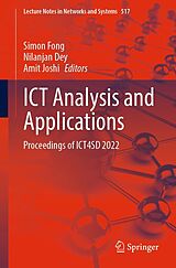 eBook (pdf) ICT Analysis and Applications de 