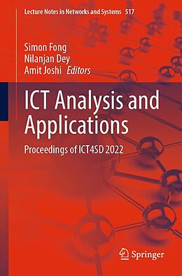 eBook (pdf) ICT Analysis and Applications de 