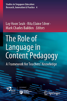 Couverture cartonnée The Role of Language in Content Pedagogy de 