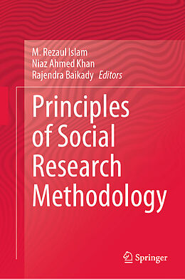 E-Book (pdf) Principles of Social Research Methodology von 