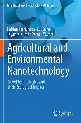 Couverture cartonnée Agricultural and Environmental Nanotechnology de 