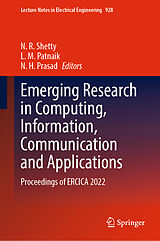 eBook (pdf) Emerging Research in Computing, Information, Communication and Applications de 