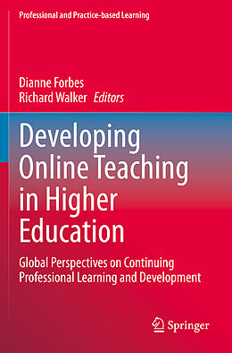 Couverture cartonnée Developing Online Teaching in Higher Education de 