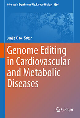 Livre Relié Genome Editing in Cardiovascular and Metabolic Diseases de 